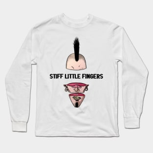 Punk Man Stiff Little Fingers Long Sleeve T-Shirt